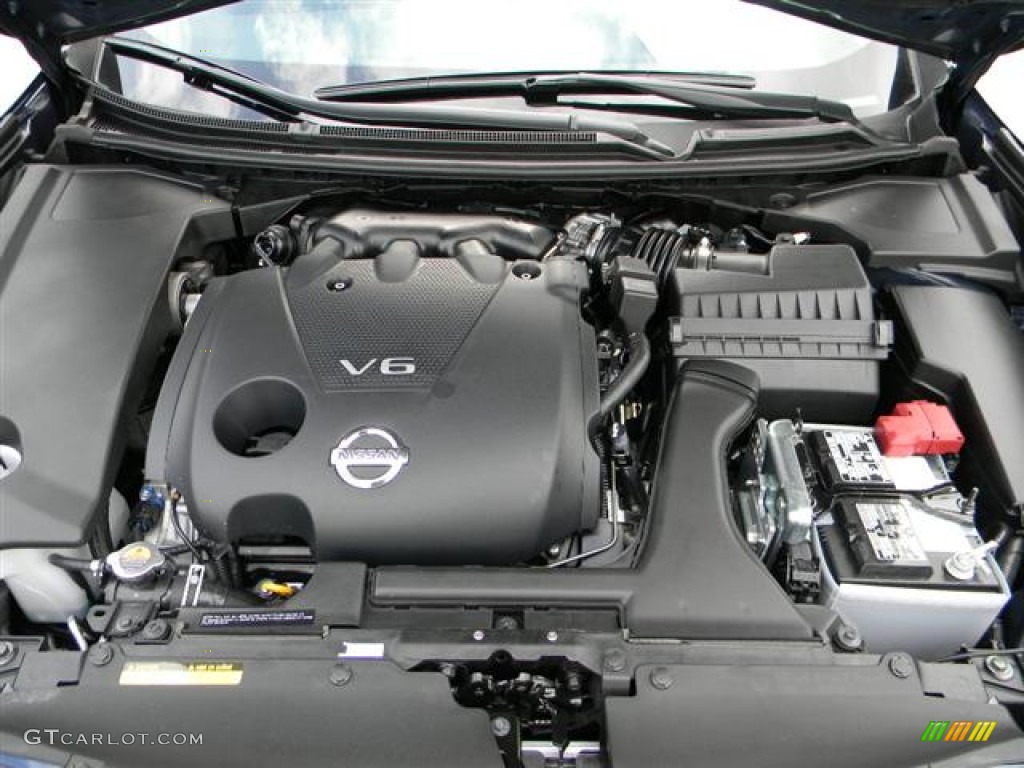 2012 Nissan Maxima 3.5 S 3.5 Liter DOHC 24-Valve CVTCS V6 Engine Photo #58297688