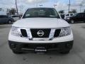 2012 Avalanche White Nissan Frontier S Crew Cab  photo #2