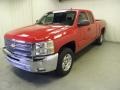 2012 Victory Red Chevrolet Silverado 1500 LT Extended Cab  photo #3