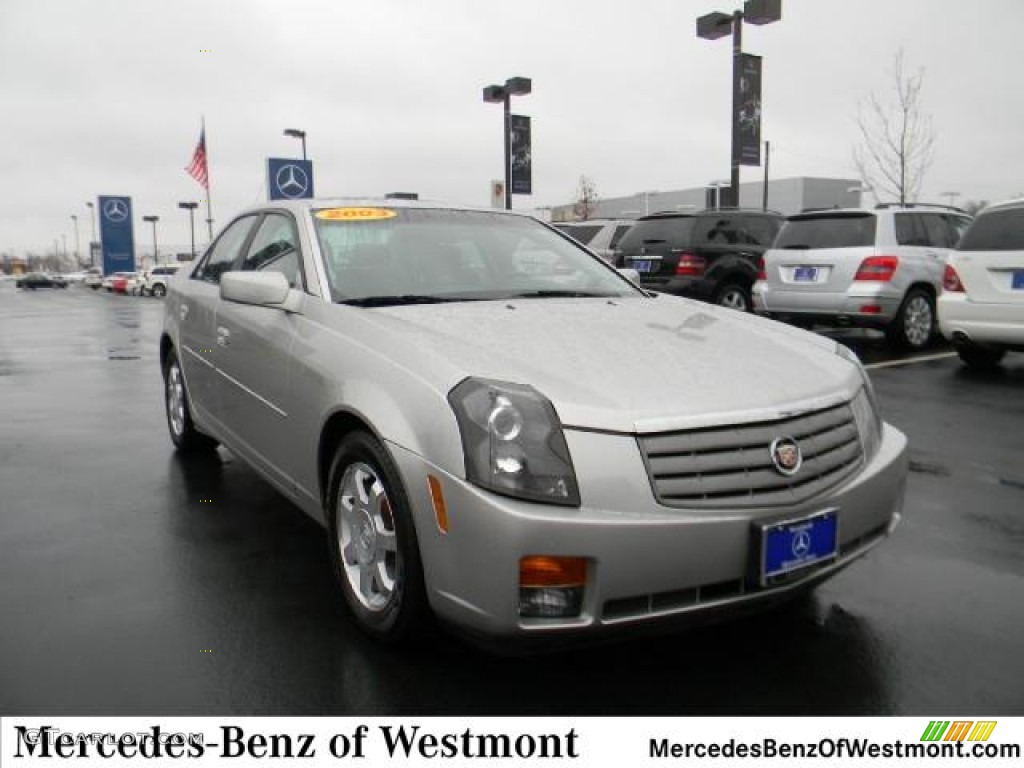 2003 CTS Sedan - Sterling Silver / Ebony photo #1
