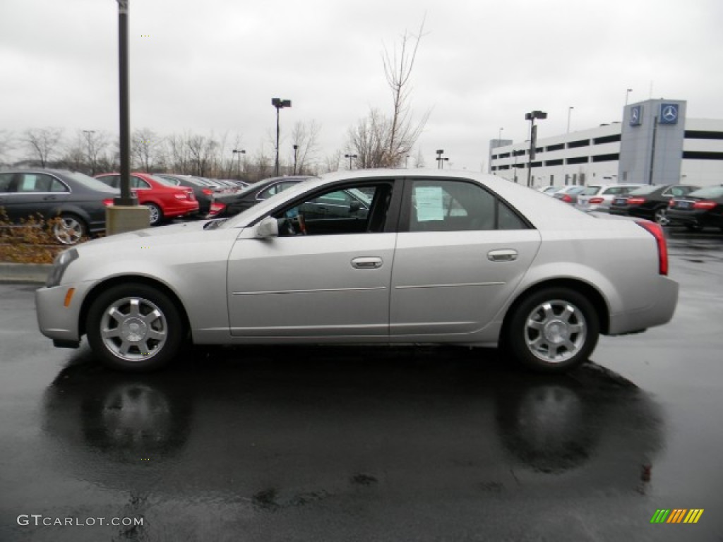 2003 CTS Sedan - Sterling Silver / Ebony photo #4