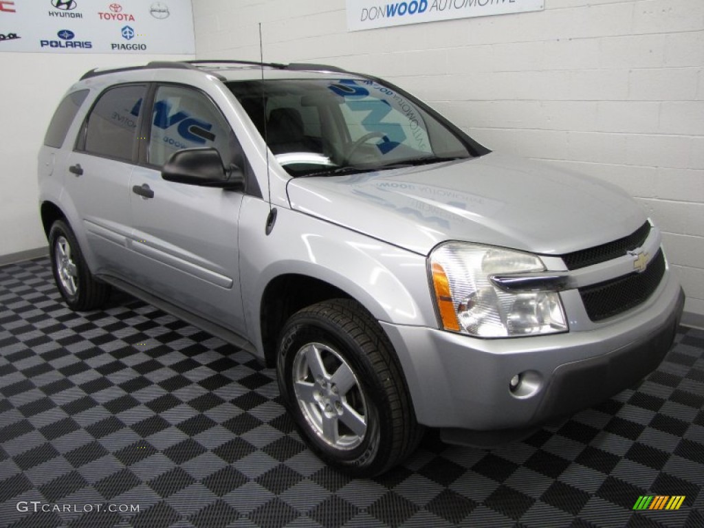 2005 Equinox LS AWD - Galaxy Silver Metallic / Light Gray photo #1