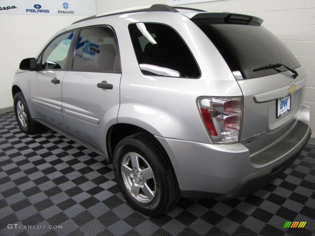 2005 Equinox LS AWD - Galaxy Silver Metallic / Light Gray photo #2