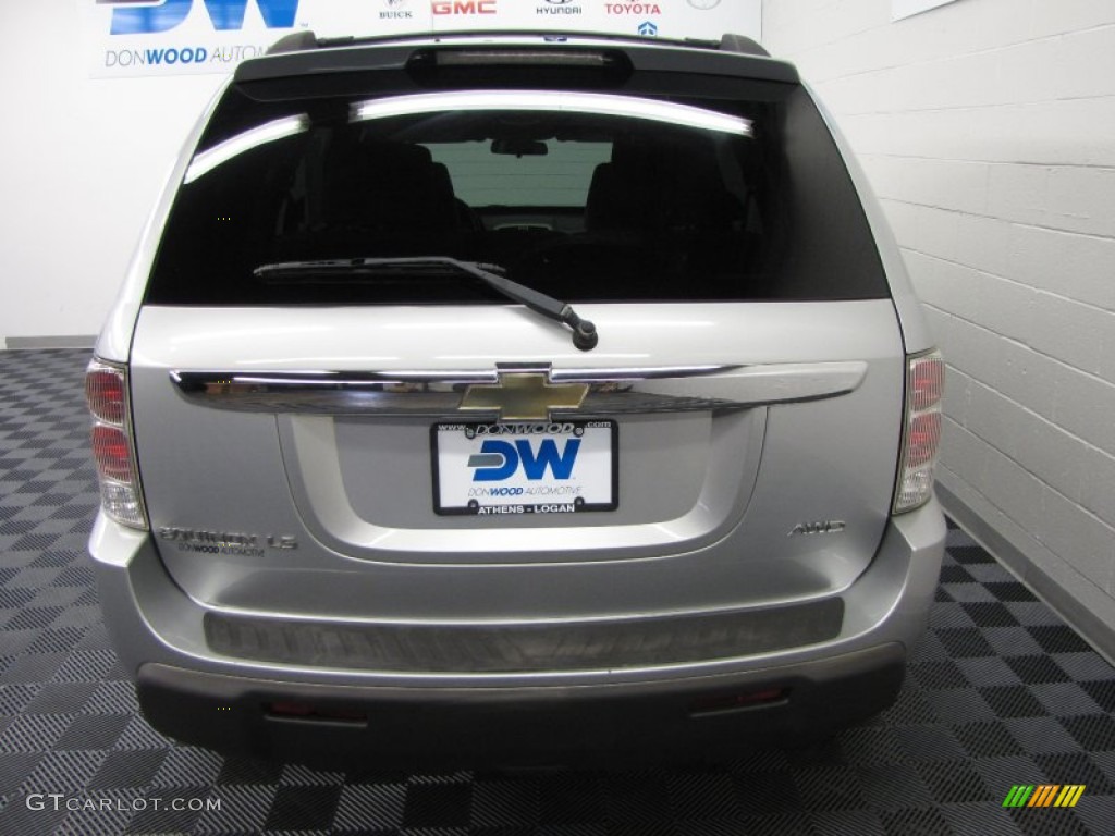 2005 Equinox LS AWD - Galaxy Silver Metallic / Light Gray photo #7