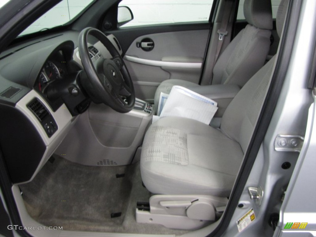 2005 Equinox LS AWD - Galaxy Silver Metallic / Light Gray photo #11