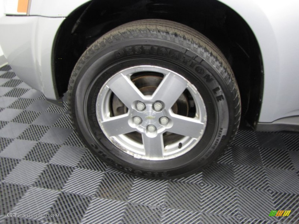 2005 Equinox LS AWD - Galaxy Silver Metallic / Light Gray photo #22