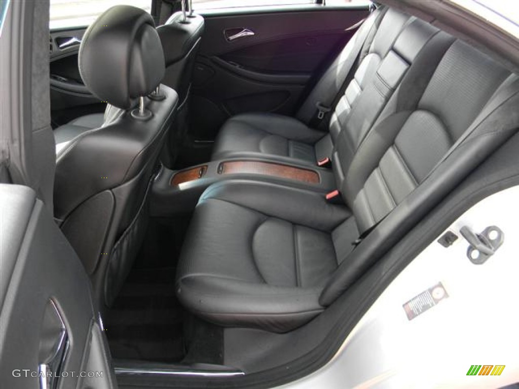Black Interior 2006 Mercedes-Benz CLS 55 AMG Photo #58300109