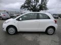 2009 Polar White Toyota Yaris 3 Door Liftback  photo #9