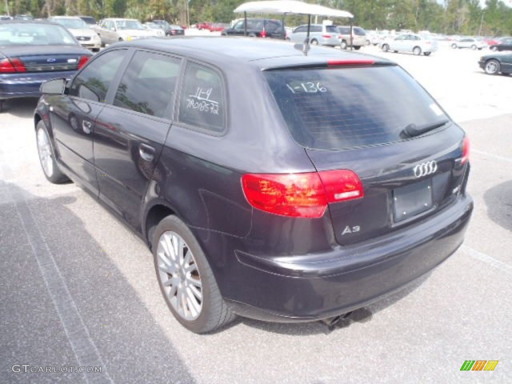 Lava Grey Pearl Effect 2007 Audi A3 2.0T Exterior Photo #58301684