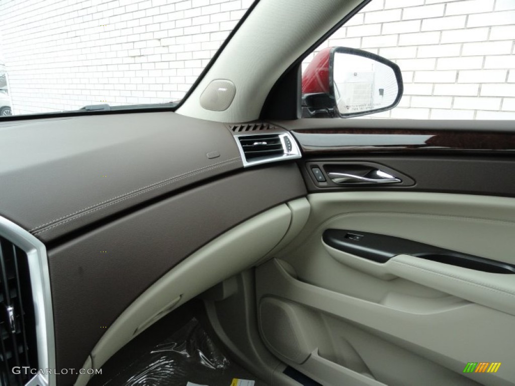 2012 SRX Luxury AWD - Crystal Red Tintcoat / Shale/Brownstone photo #20