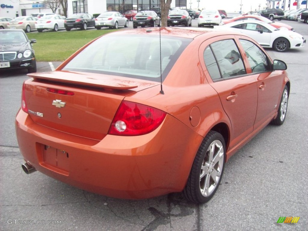 Sunburst Orange Metallic 2007 Chevrolet Cobalt SS Sedan Exterior Photo #58302689