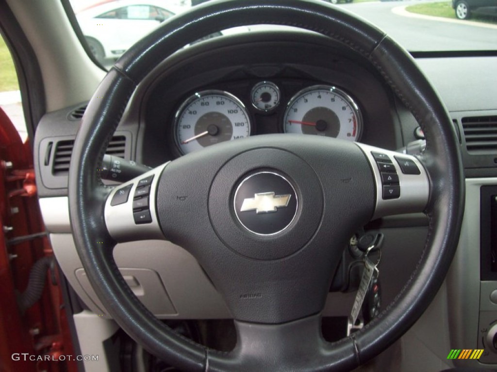 2007 Chevrolet Cobalt SS Sedan Gray Steering Wheel Photo #58302767