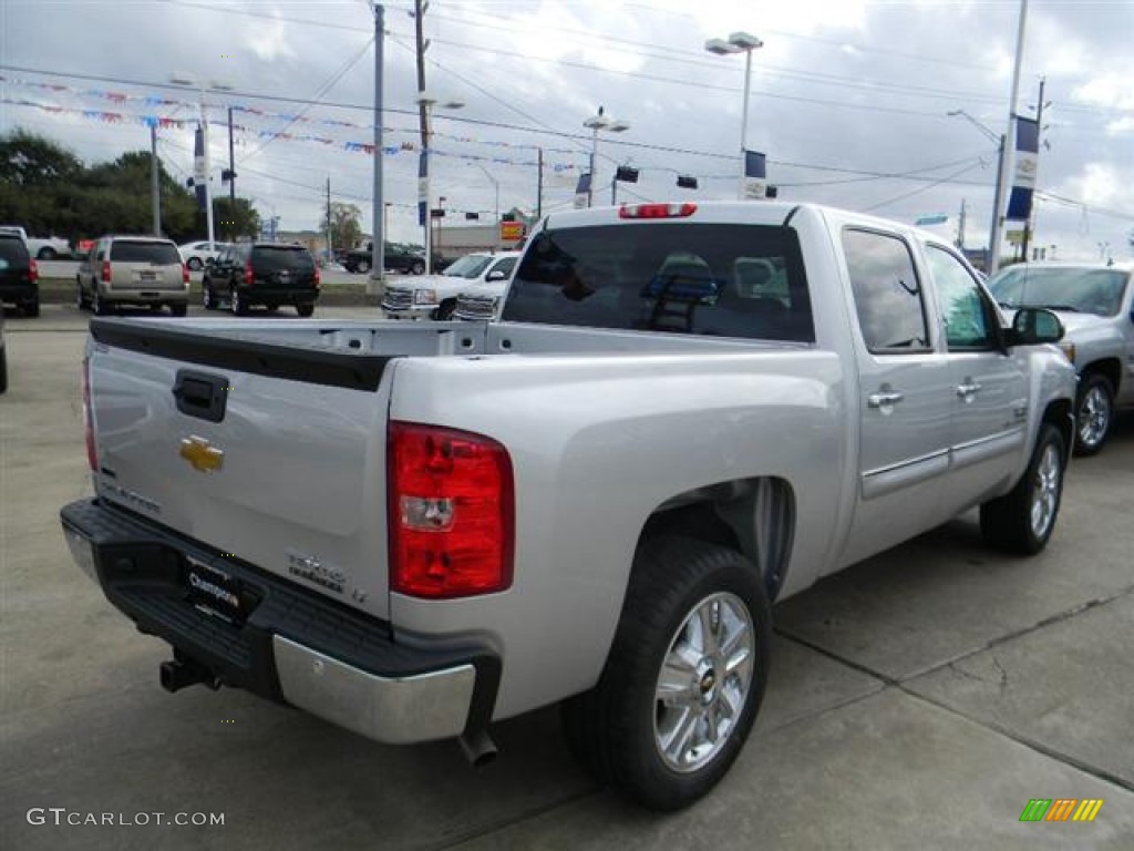 2012 Silverado 1500 LT Crew Cab - Silver Ice Metallic / Ebony photo #5