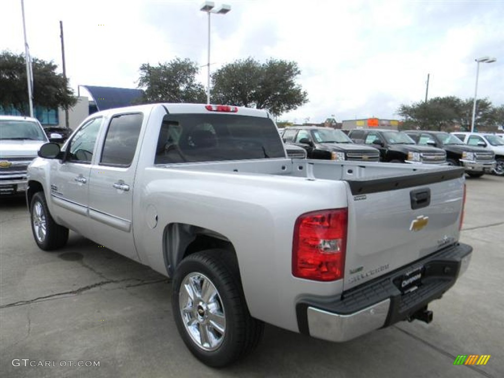 2012 Silverado 1500 LT Crew Cab - Silver Ice Metallic / Ebony photo #7