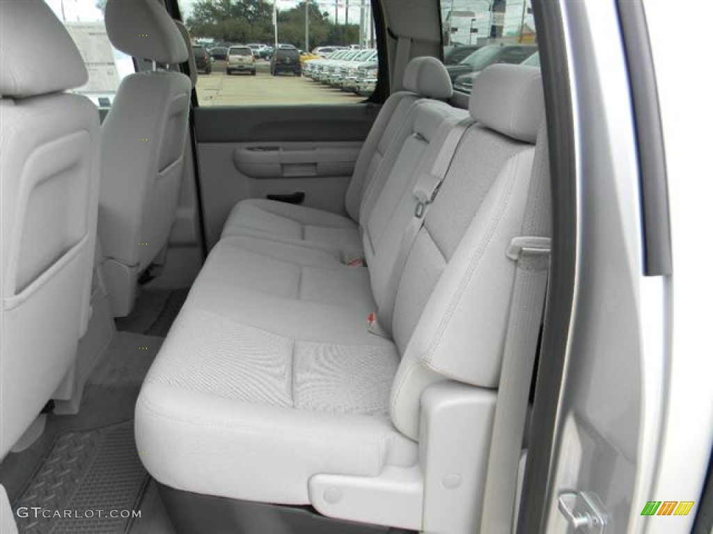 2012 Silverado 1500 LT Crew Cab - Silver Ice Metallic / Light Titanium/Dark Titanium photo #10