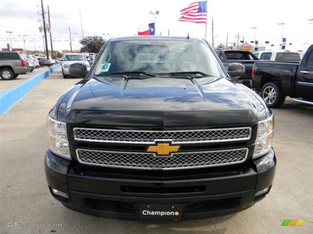 2012 Silverado 1500 LTZ Crew Cab 4x4 - Black / Ebony photo #2