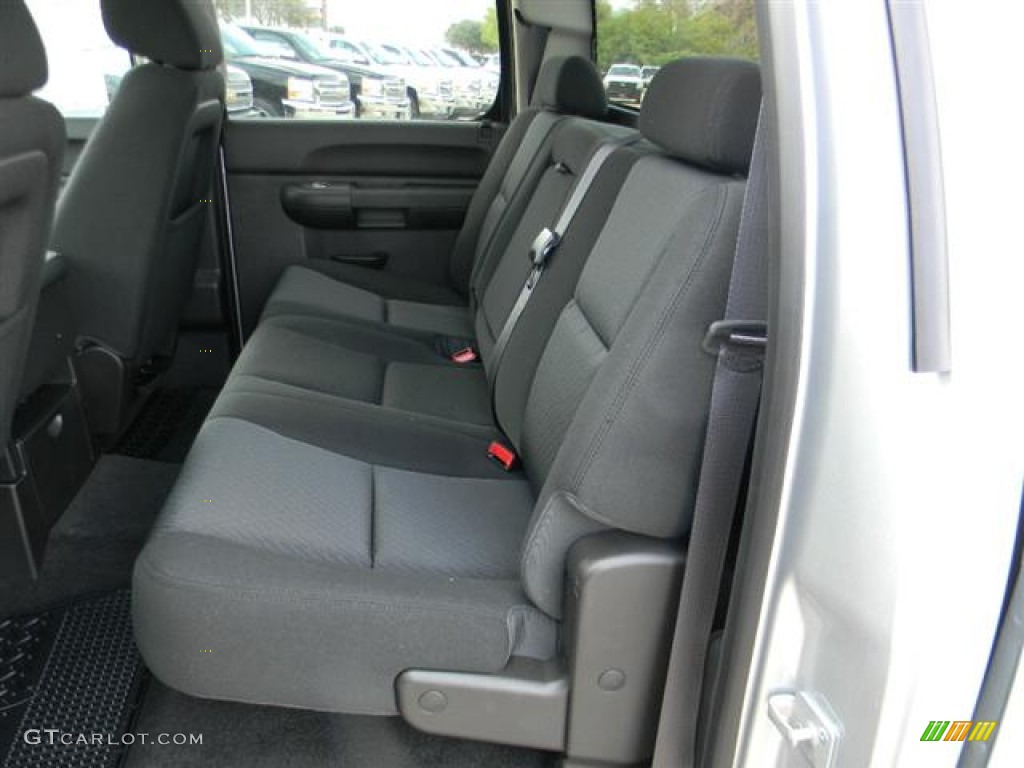 2012 Silverado 1500 LT Crew Cab - Silver Ice Metallic / Ebony photo #9