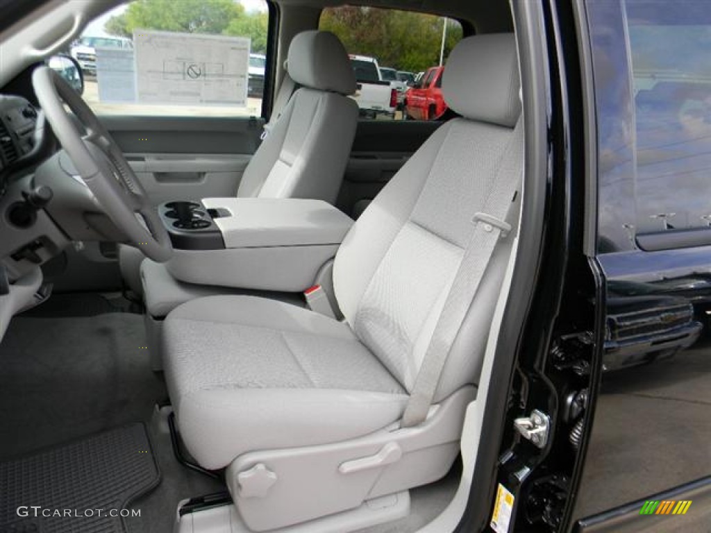 2012 Silverado 1500 LT Crew Cab - Black / Light Titanium/Dark Titanium photo #10