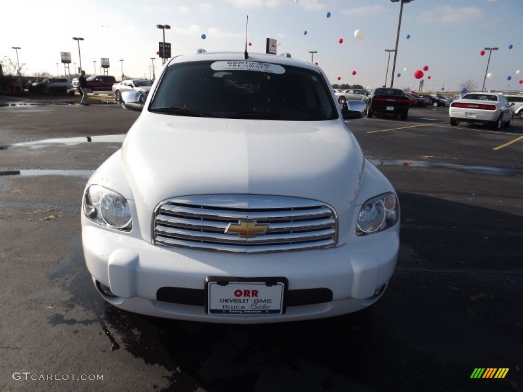 2011 HHR LT - Arctic Ice White / Ebony photo #2