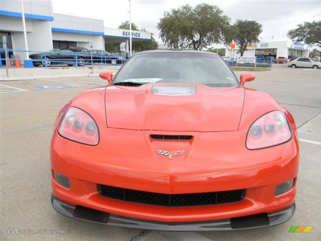 2012 Corvette ZR1 - Inferno Orange Metallic / Ebony photo #2
