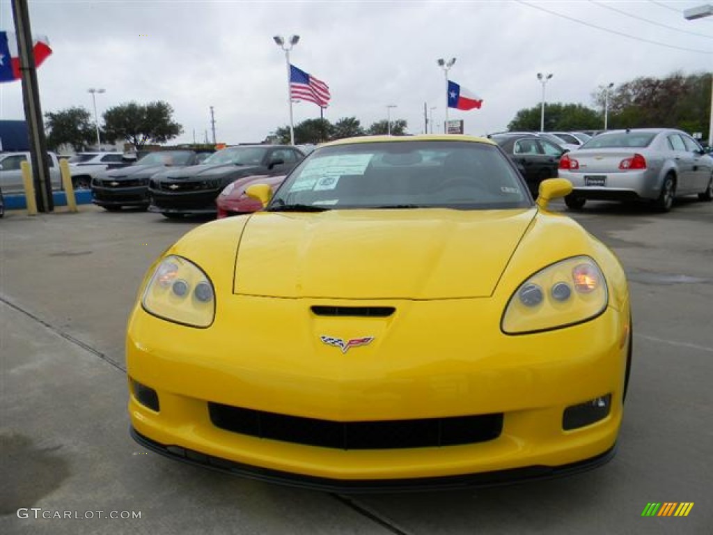 Velocity Yellow 2012 Chevrolet Corvette Grand Sport Coupe Exterior Photo #58304873