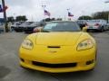 Velocity Yellow 2012 Chevrolet Corvette Grand Sport Coupe Exterior