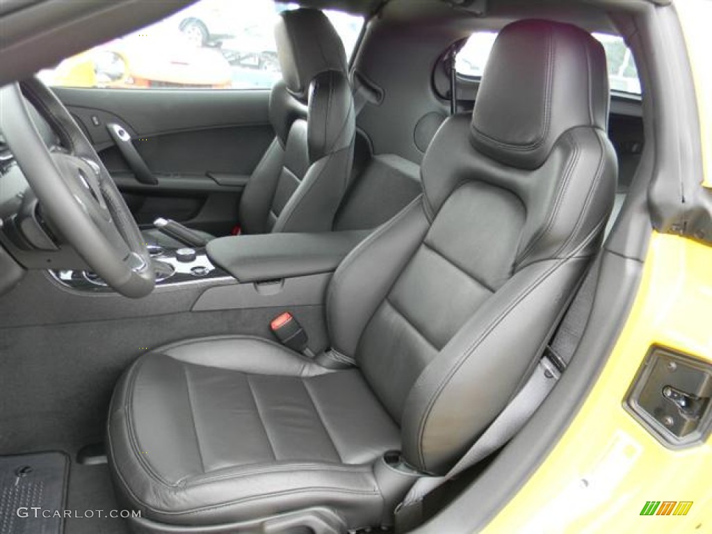 Ebony Interior 2012 Chevrolet Corvette Grand Sport Coupe Photo #58304942