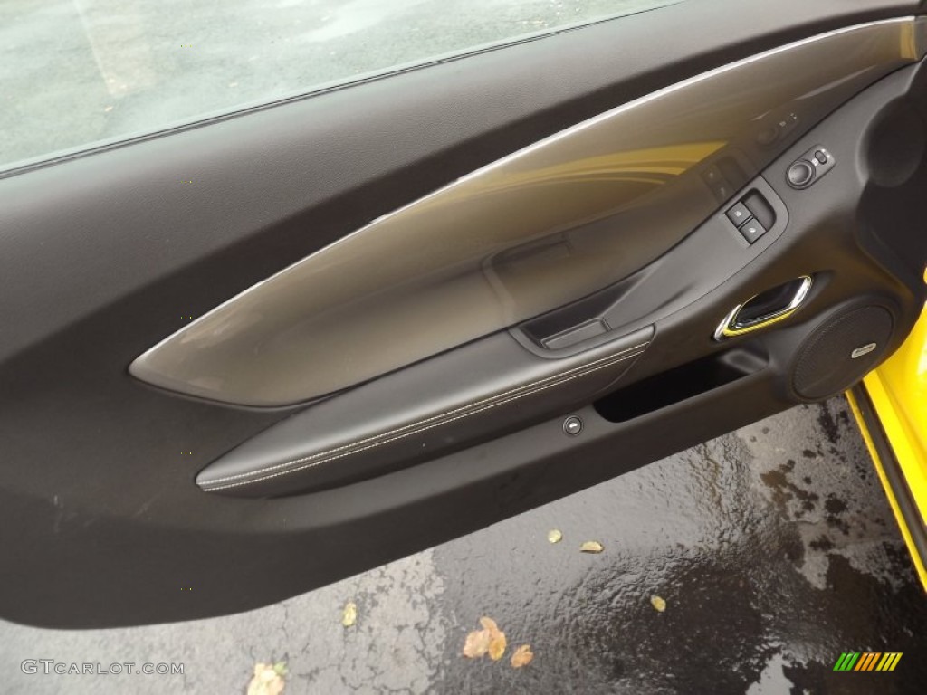 2011 Camaro LT Coupe - Rally Yellow / Black photo #12