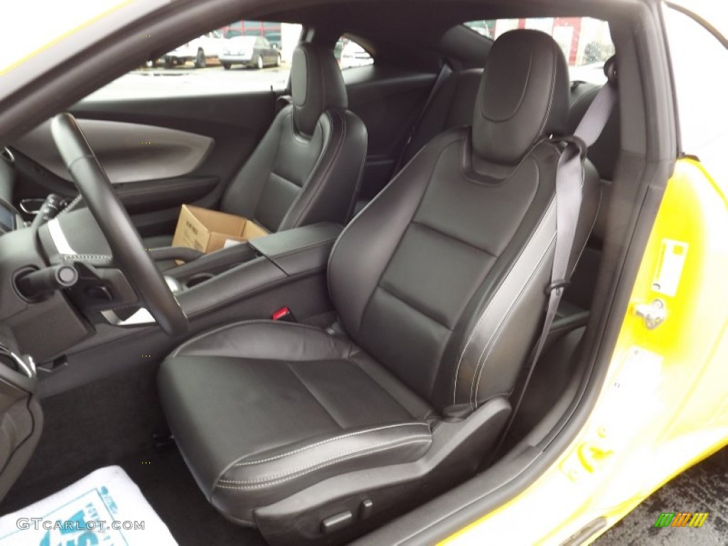 2011 Camaro LT Coupe - Rally Yellow / Black photo #13