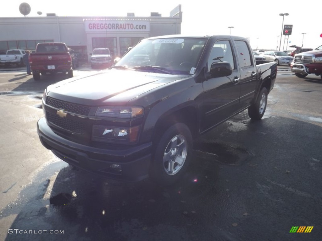 2011 Colorado LT Crew Cab - Black / Ebony photo #1