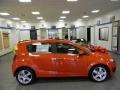 2012 Inferno Orange Metallic Chevrolet Sonic LTZ Hatch  photo #4