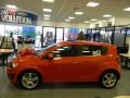 2012 Inferno Orange Metallic Chevrolet Sonic LTZ Hatch  photo #8
