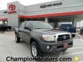 2011 Magnetic Gray Metallic Toyota Tacoma V6 SR5 PreRunner Double Cab  photo #1