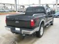 2008 Black Ford F250 Super Duty Lariat Crew Cab 4x4  photo #5