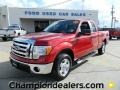 2010 Red Candy Metallic Ford F150 XLT SuperCab  photo #1