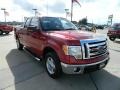 2010 Red Candy Metallic Ford F150 XLT SuperCab  photo #3