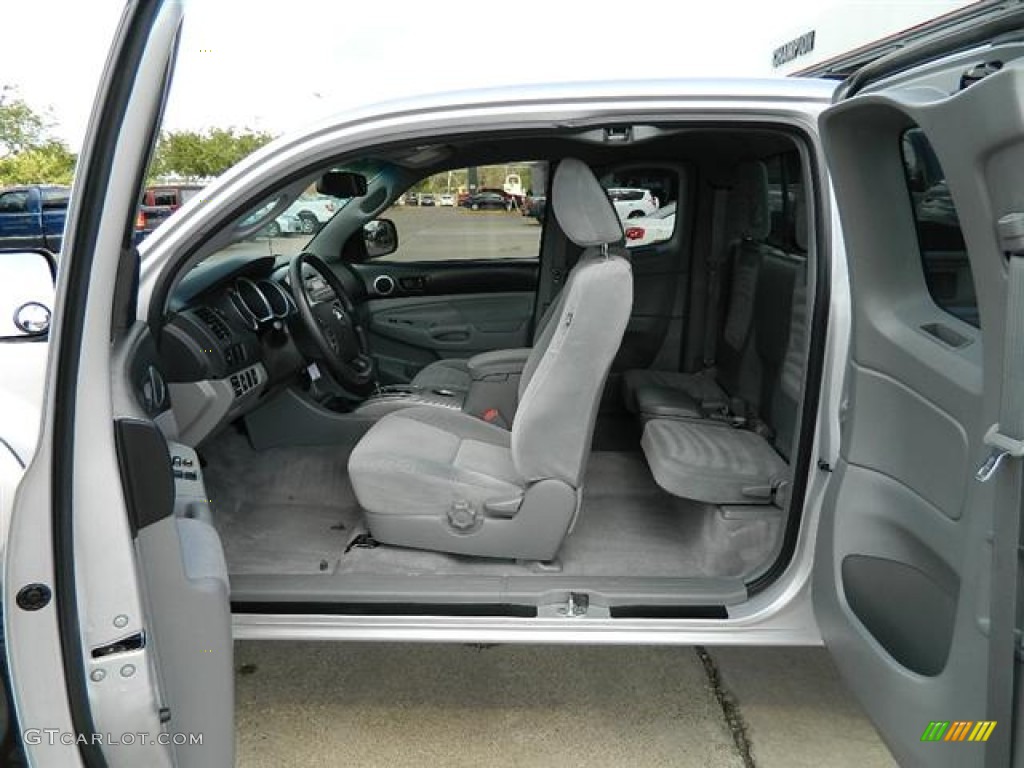 Graphite Interior 2010 Toyota Tacoma V6 PreRunner Access Cab Photo #58307559