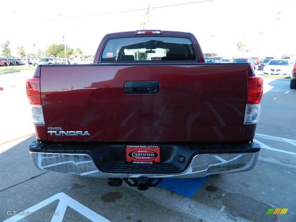 2010 Tundra TRD CrewMax - Salsa Red Pearl / Graphite Gray photo #6