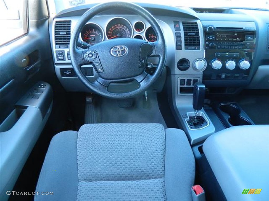 2010 Tundra TRD CrewMax - Salsa Red Pearl / Graphite Gray photo #14