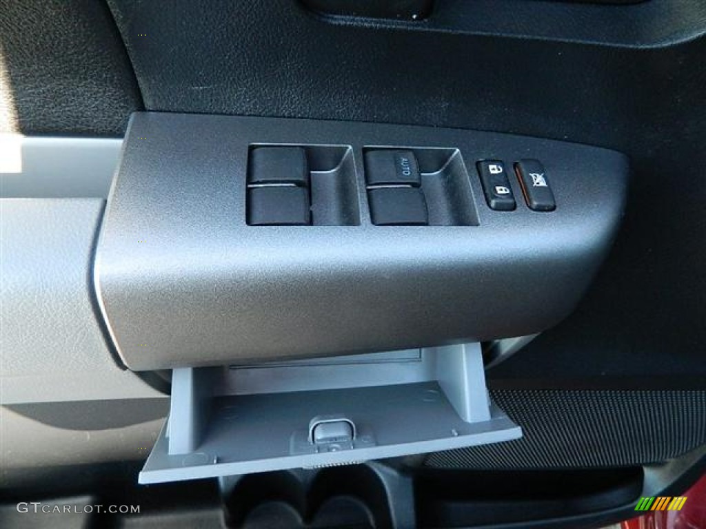 2010 Tundra TRD CrewMax - Salsa Red Pearl / Graphite Gray photo #16