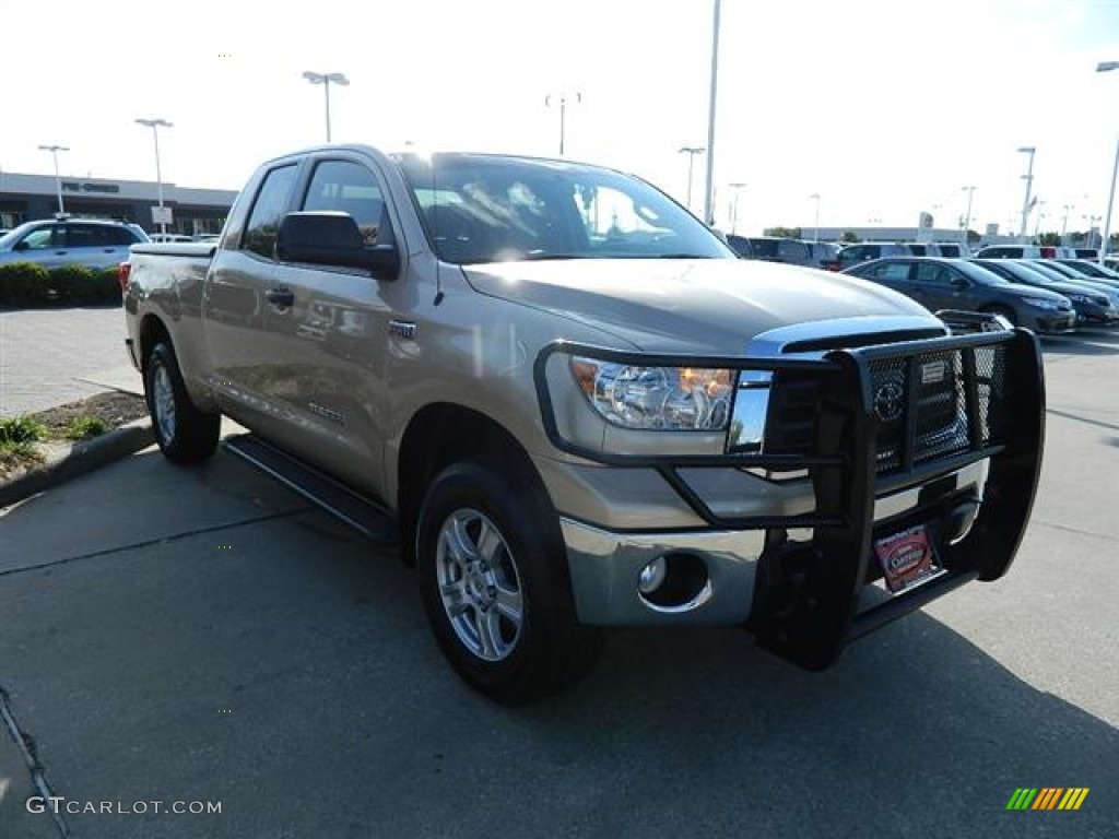 2010 Tundra Double Cab - Sandy Beach Metallic / Sand Beige photo #3