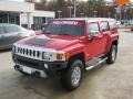 2008 Victory Red Hummer H3   photo #1