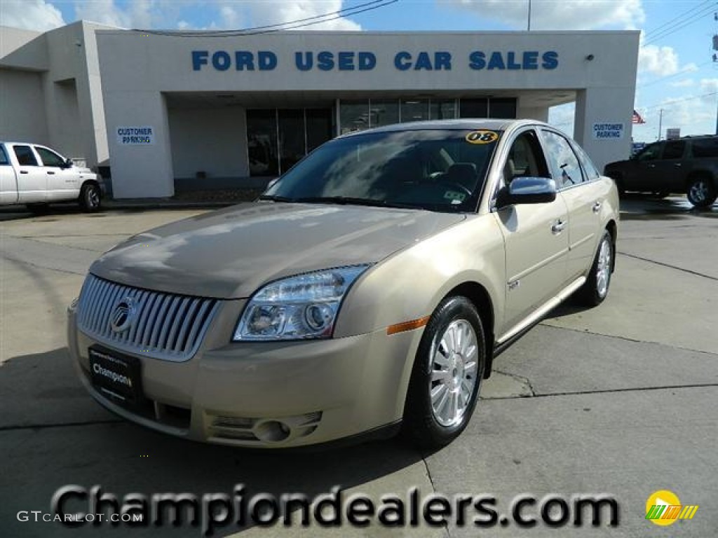 2008 Sable Sedan - Dune Pearl Metallic / Medium Light Stone photo #1