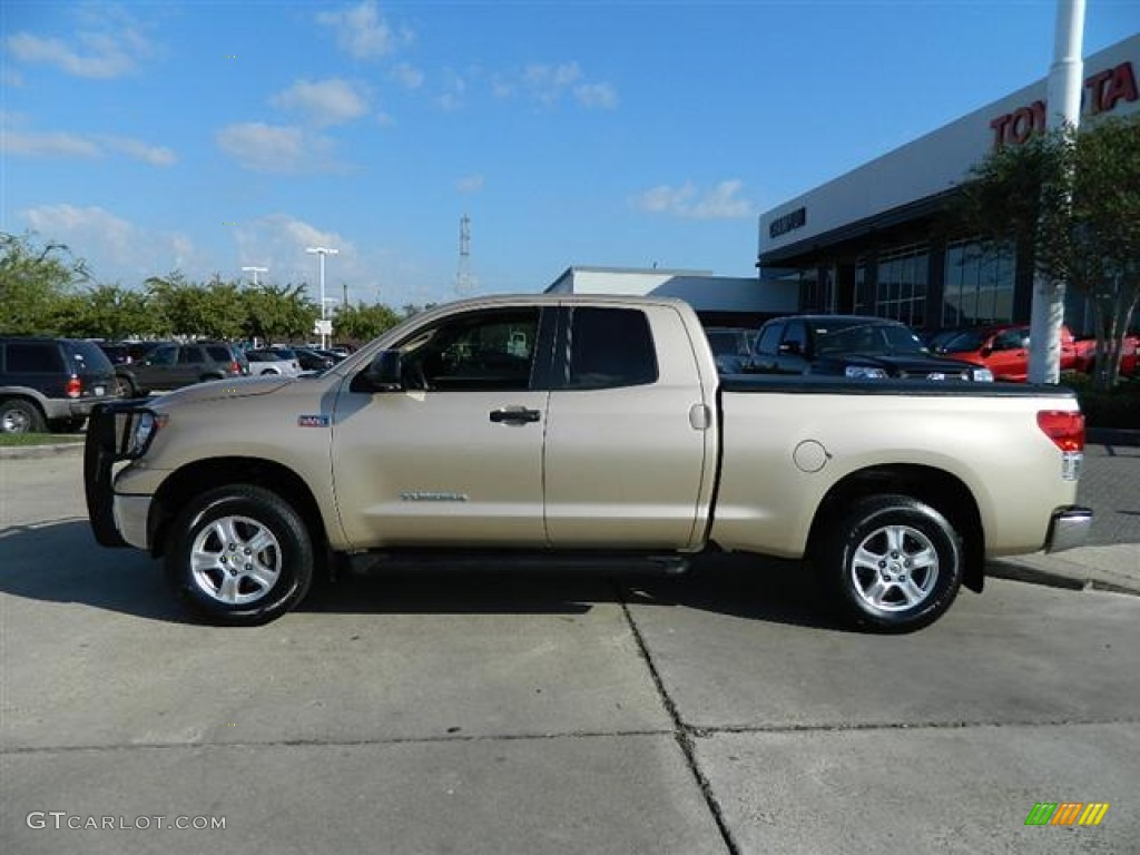 2010 Tundra Double Cab - Sandy Beach Metallic / Sand Beige photo #8