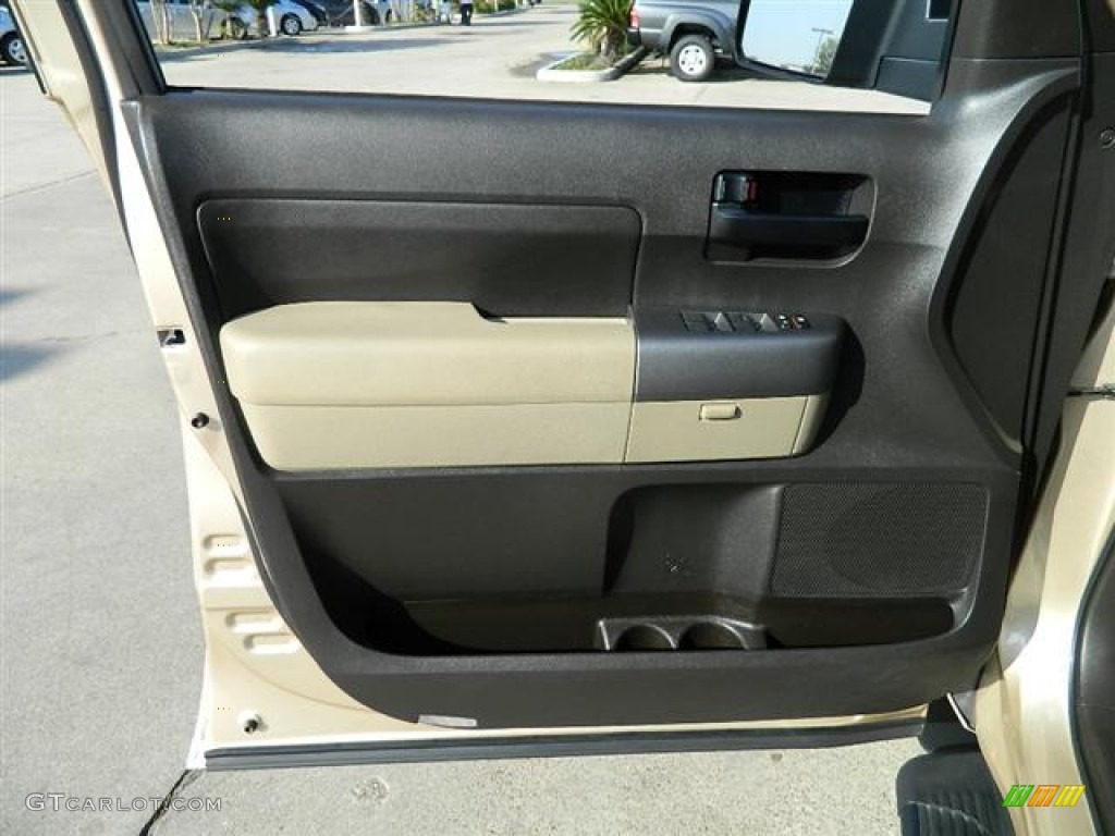 2010 Tundra Double Cab - Sandy Beach Metallic / Sand Beige photo #16