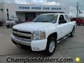 2007 Summit White Chevrolet Silverado 1500 LT Z71 Crew Cab 4x4  photo #1