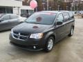 2011 Brilliant Black Crystal Pearl Dodge Grand Caravan Crew  photo #1