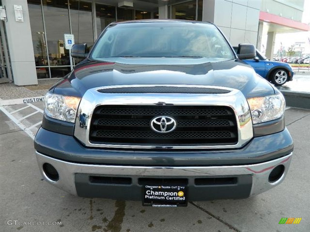 2009 Tundra SR5 Double Cab - Slate Gray Metallic / Graphite Gray photo #2