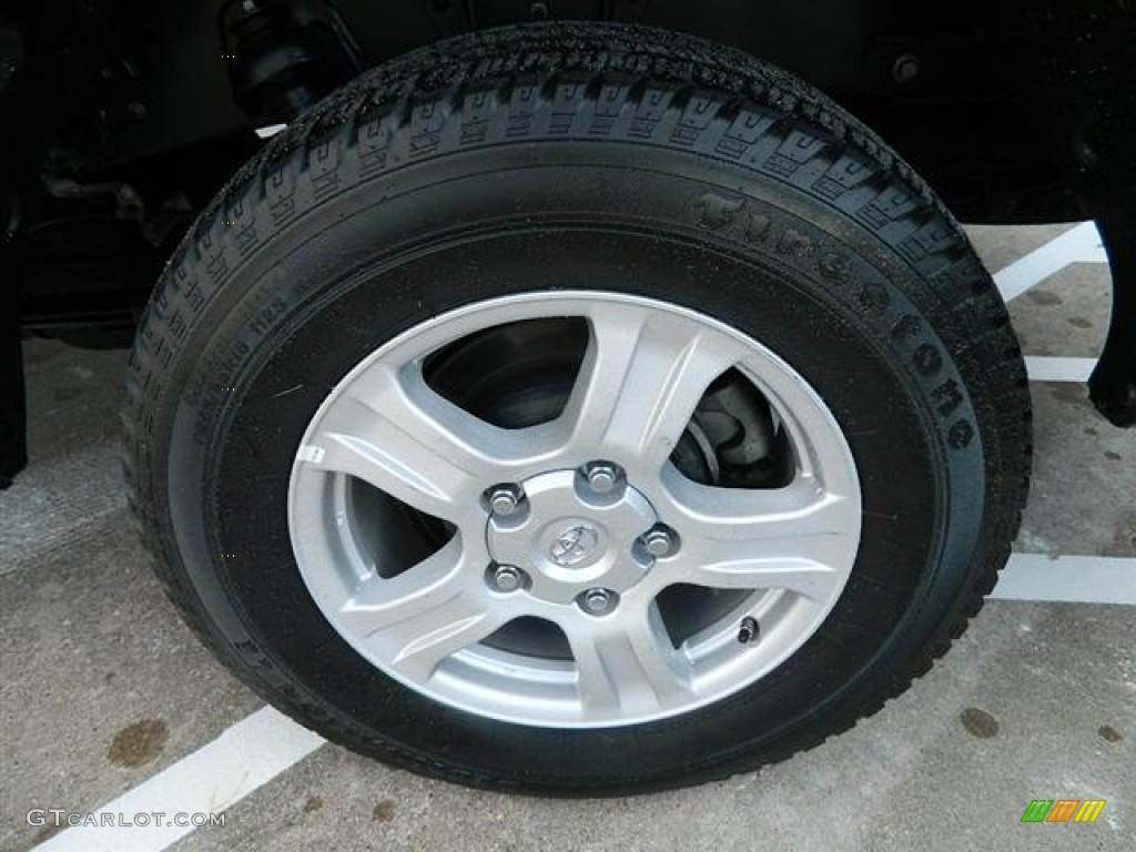 2009 Tundra SR5 Double Cab - Slate Gray Metallic / Graphite Gray photo #10