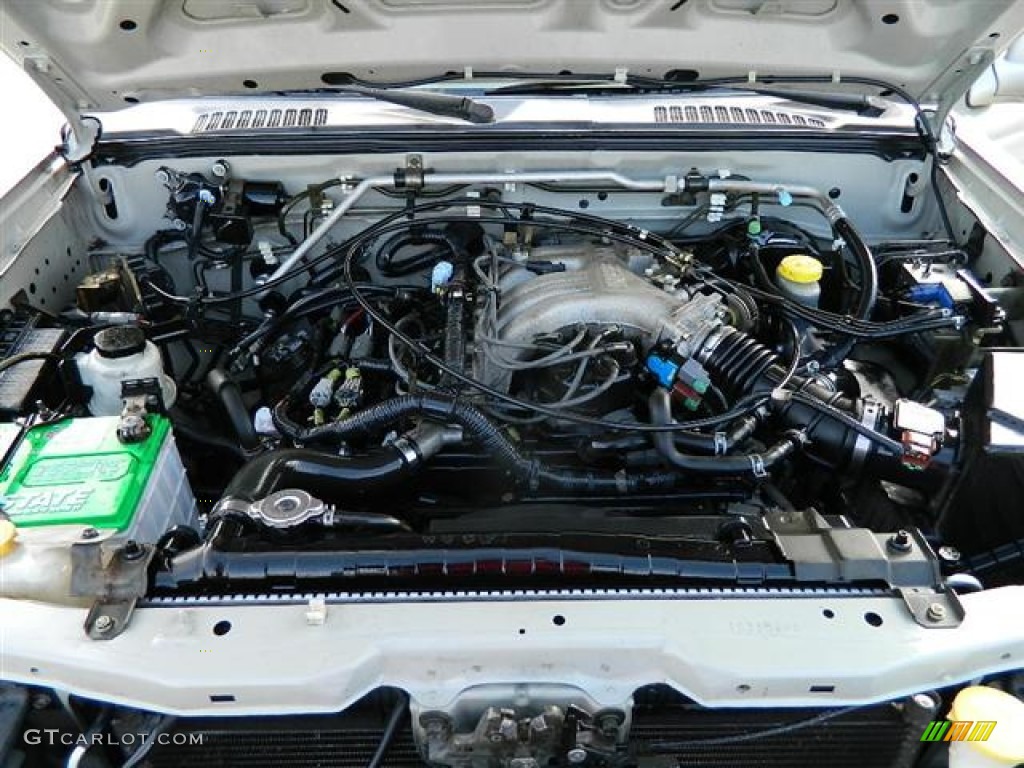 2001 Nissan Frontier SE V6 Crew Cab 3.3 Liter SOHC 12-Valve V6 Engine Photo #58310295